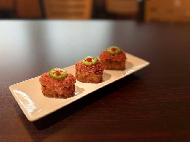 Spicy Tuna Crispy Rice.