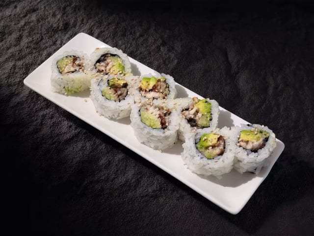 Cucumber Unagi Roll.